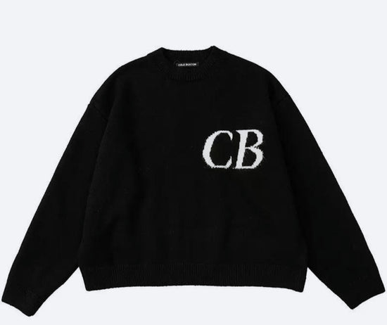 VARSITY KNIT SWEATER
